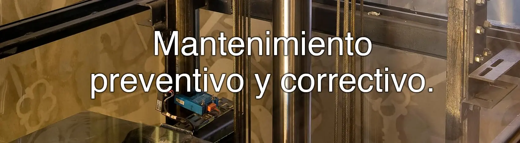 Mantenimiento de ascensores en Valencia